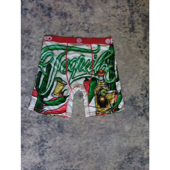 PSD Men’s Tequila Green/Red Stretch Boxer Briefs Size Large NWT - Picture 4 of 4